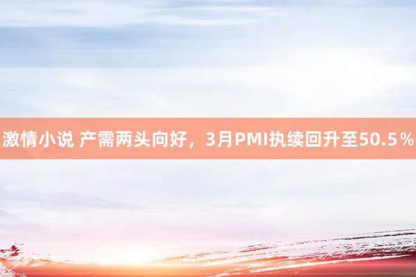激情小说 产需两头向好，3月PMI执续回升至50.5％